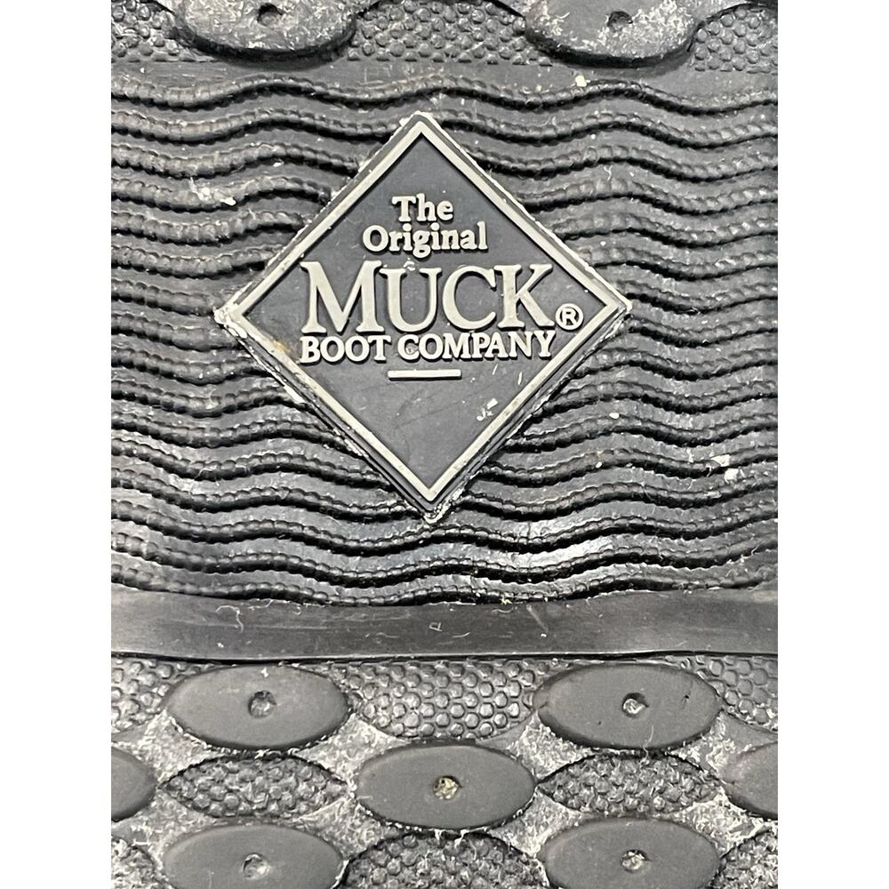 Muck Boots Black Waterproof Muckster II Mid-Rise Rain Boots Women’s Size 8 - Picture 7 of 10